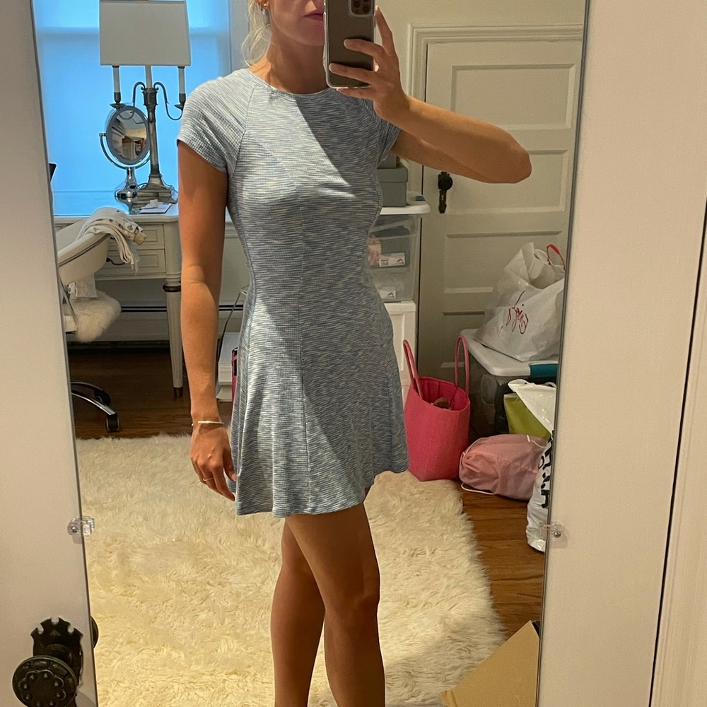 Topshop cloud t-shirt dress